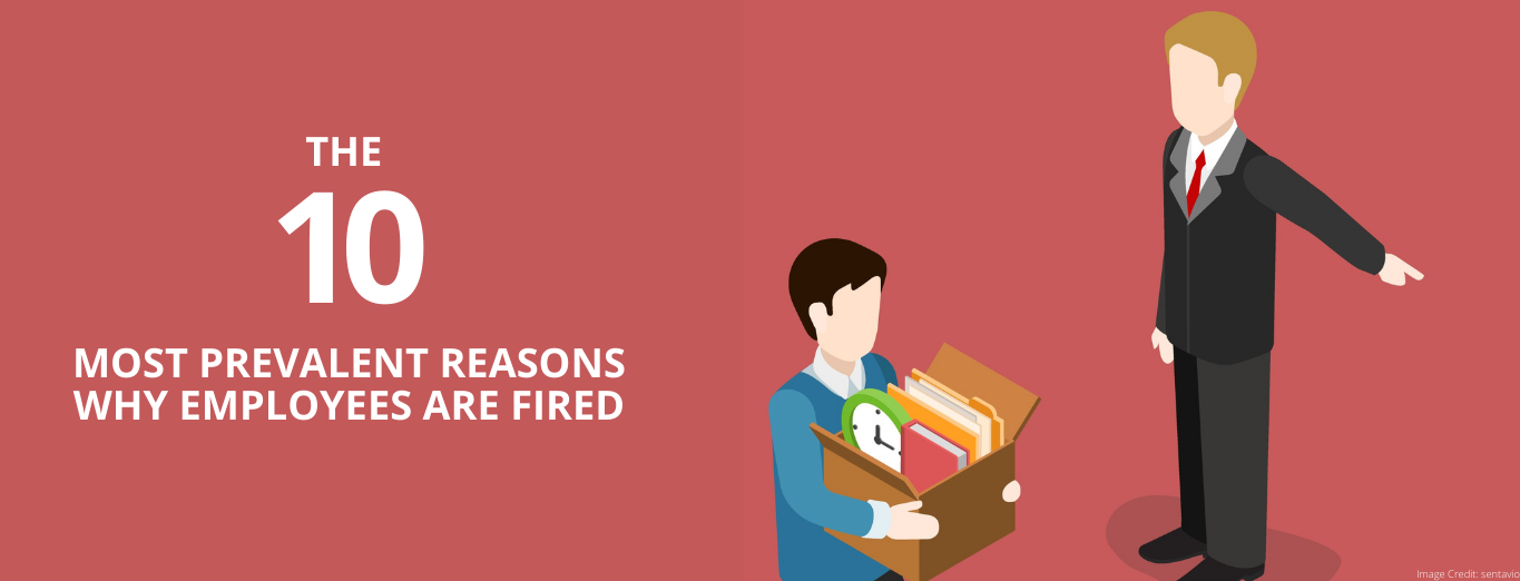 The Ten Most Prevalent Reasons Why Employees Are Fired_